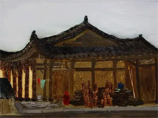 《畲寨之二》王华明