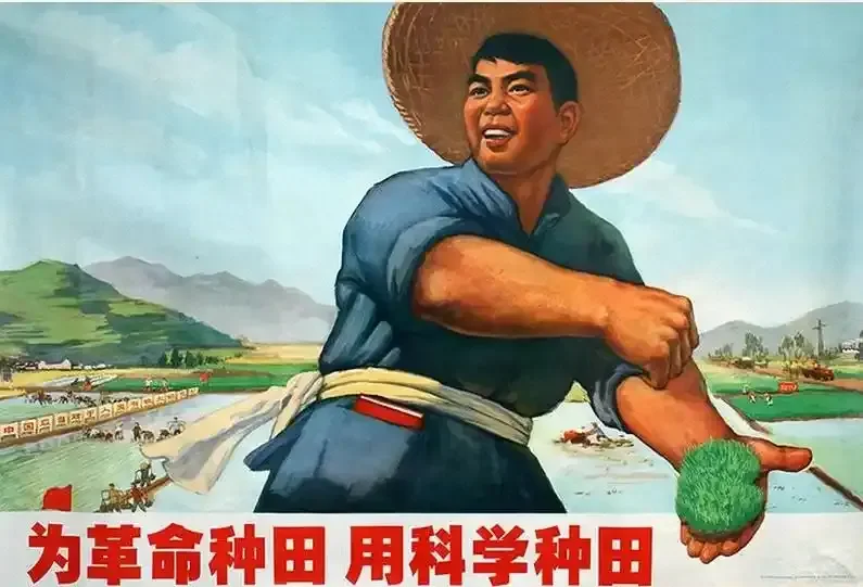 《为革命种田，用科学种田》作品高清图
