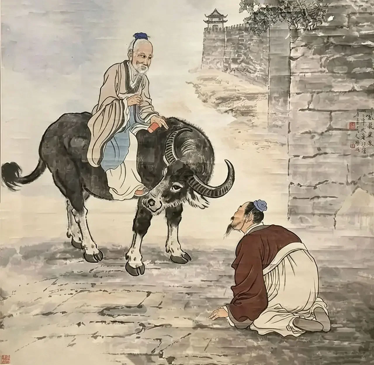 《紫气东来》作品高清图