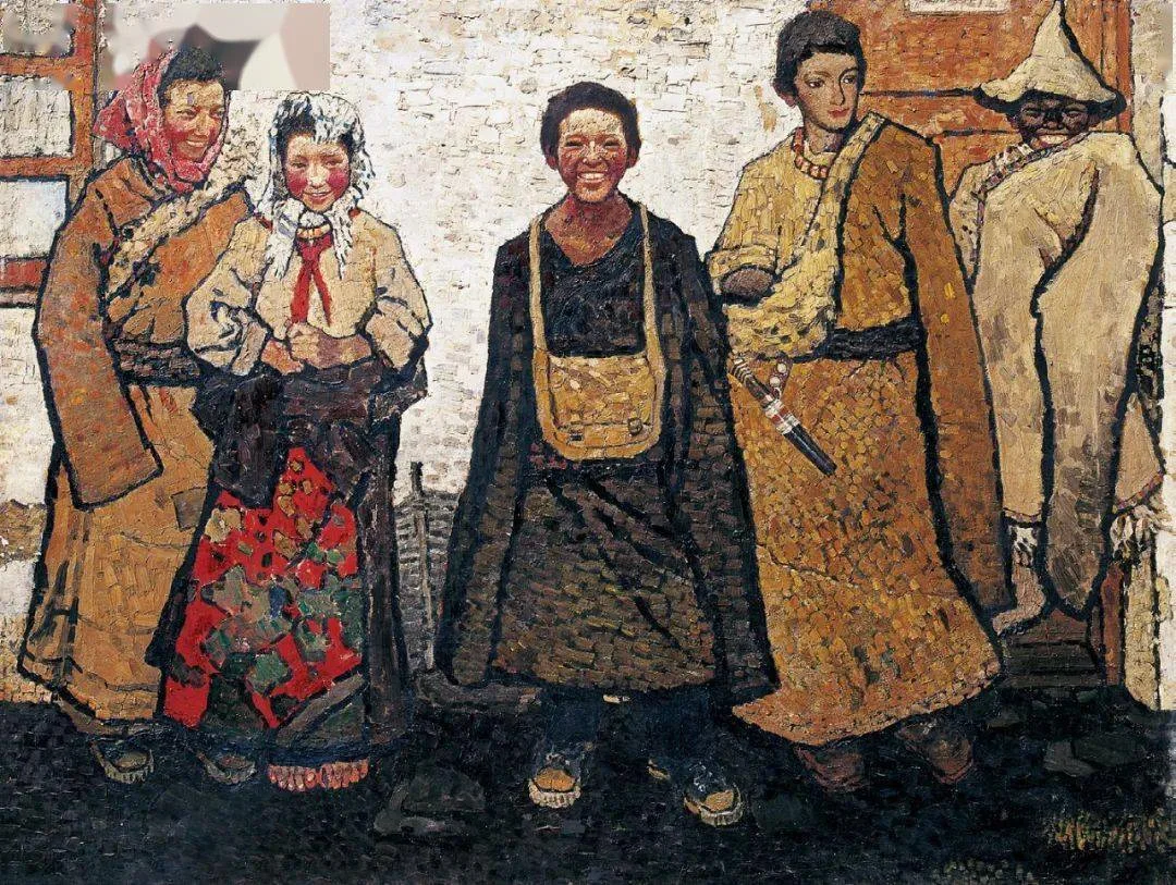 《藏族新一代》作品高清图