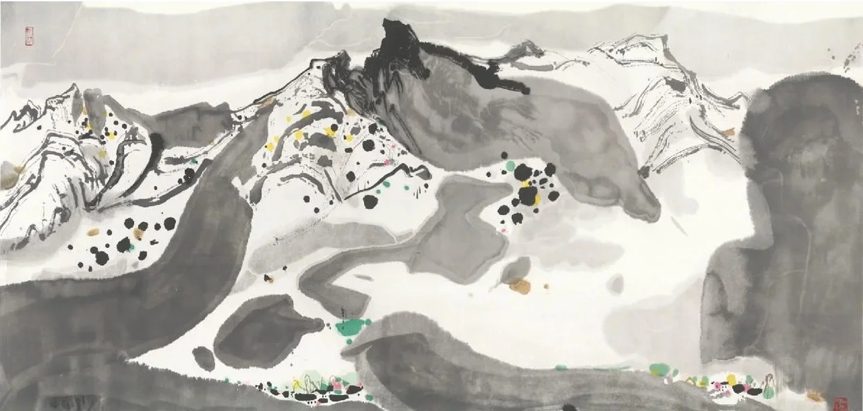 《巴山春雪》作品高清图