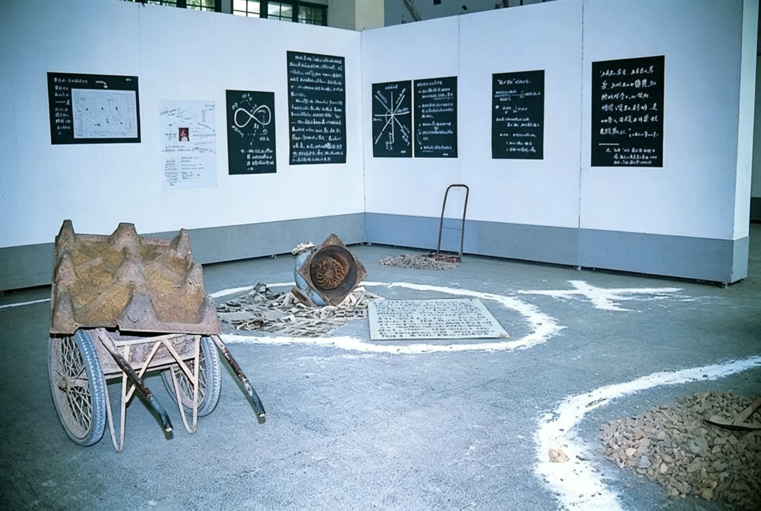 《发生在福建省美术展览馆内的事件展览》作品高清图
