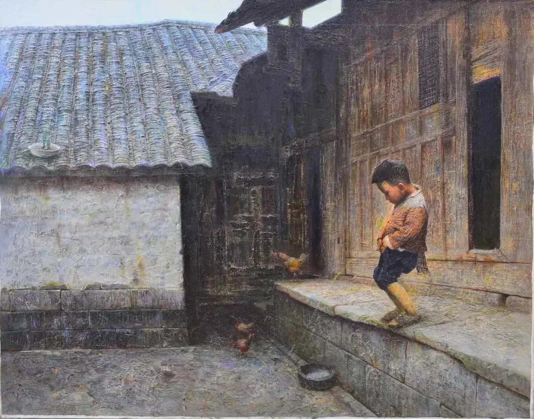 《老院子》作品高清图