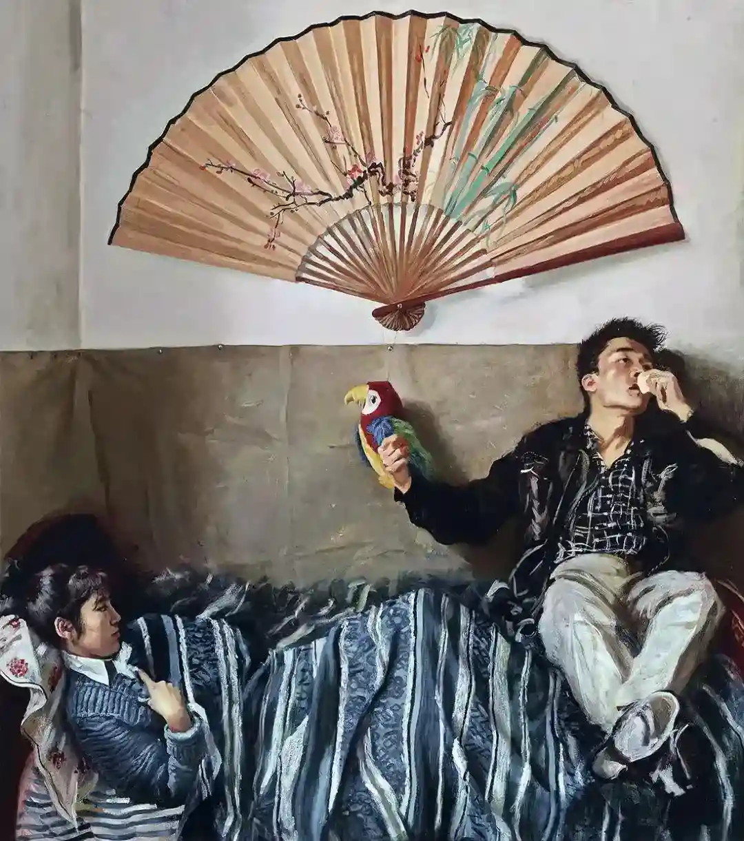 《鹦鹉与扇子》赵半狄