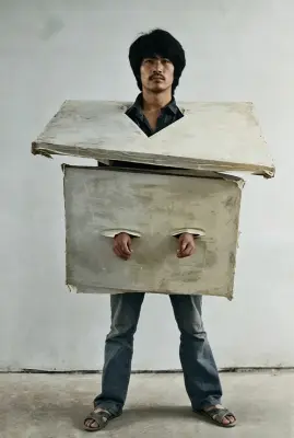 《画框系列之一》黑色联盟群体