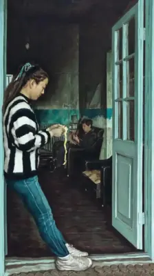 《削苹果的女孩》赵半狄