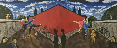 《风景双联画》宋永红