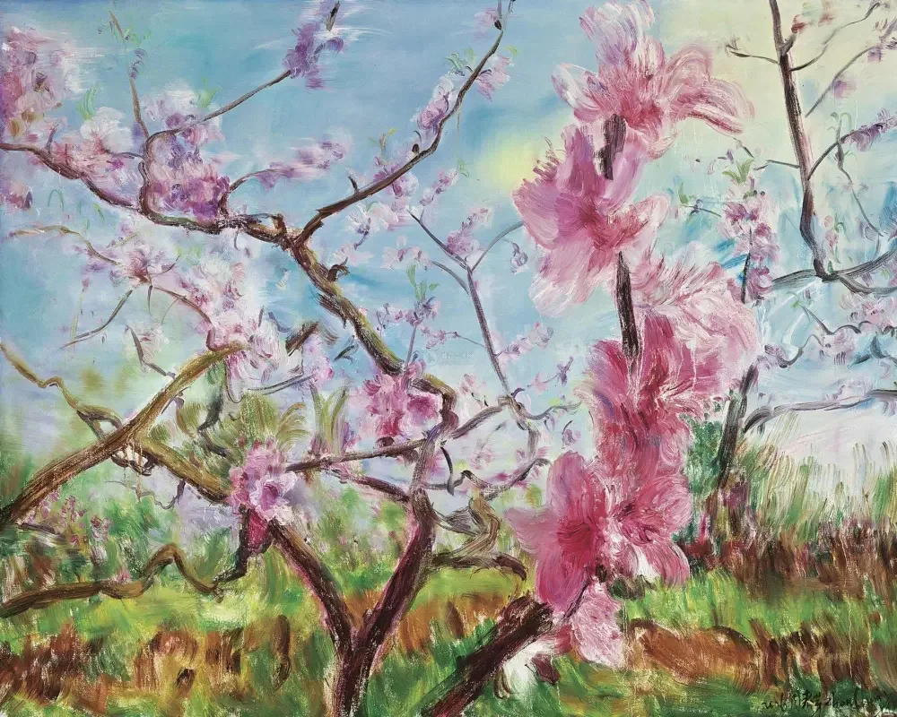 《桃花》作品高清图