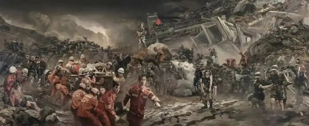 《抗震壮歌》李卓