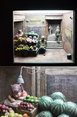 《水果摊》李占洋